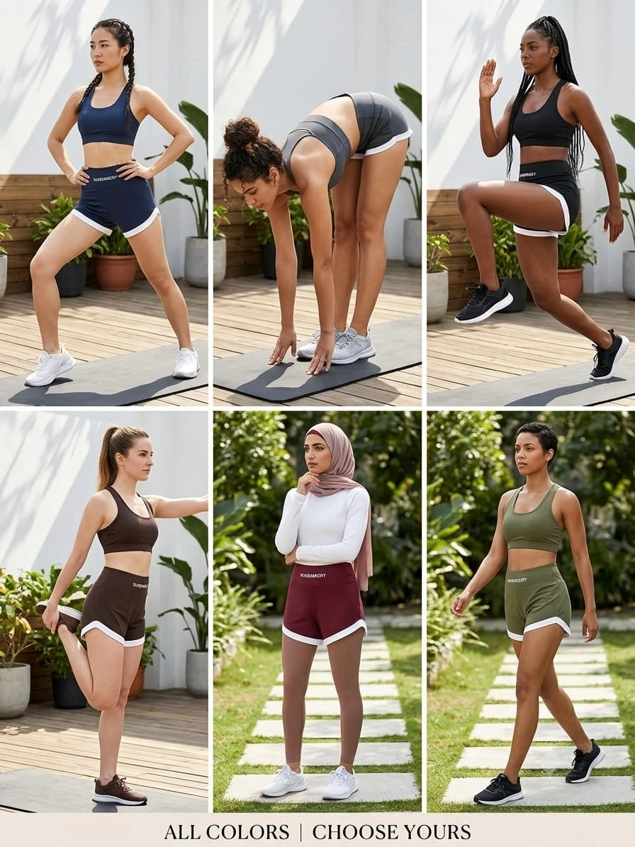 Premium Active Shorts For Women's